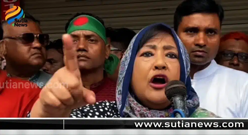 চাঁপাইনবাবগঞ্জে পাপিয়া: “দেশ ছাড়ার হুমকি? কে সাহস দেখিয়েছে?”