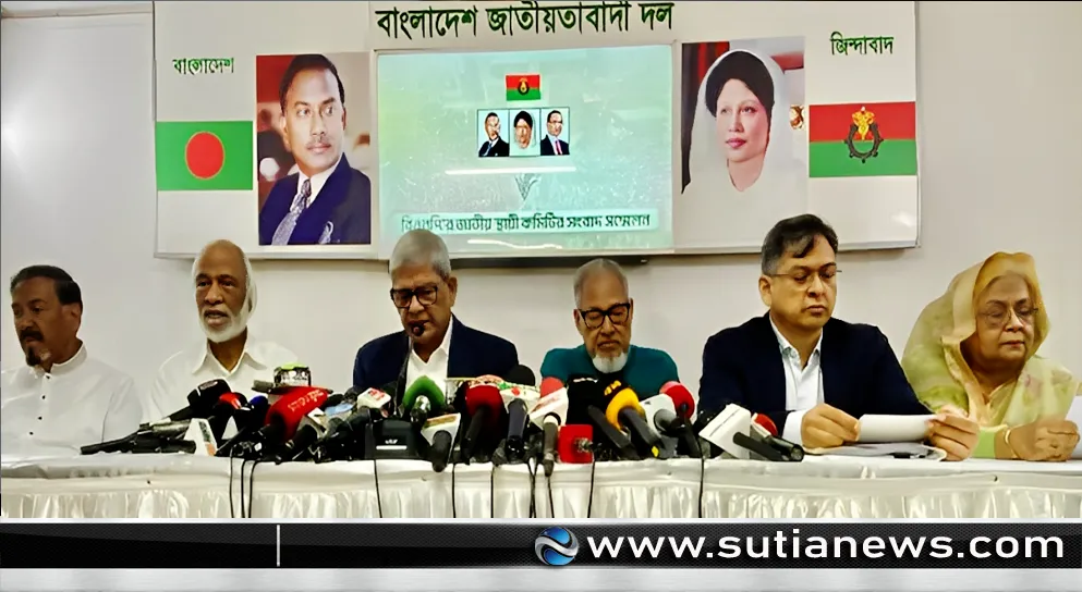 জুলাই সনদ জাতির ওপর চাপিয়ে দেওয়া হয়েছে: মির্জা ফখরুল