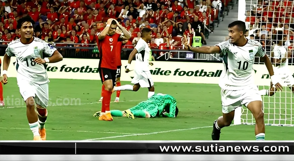 রাকিবের গোলেও জয়ের দেখা পেল না বাংলাদেশ