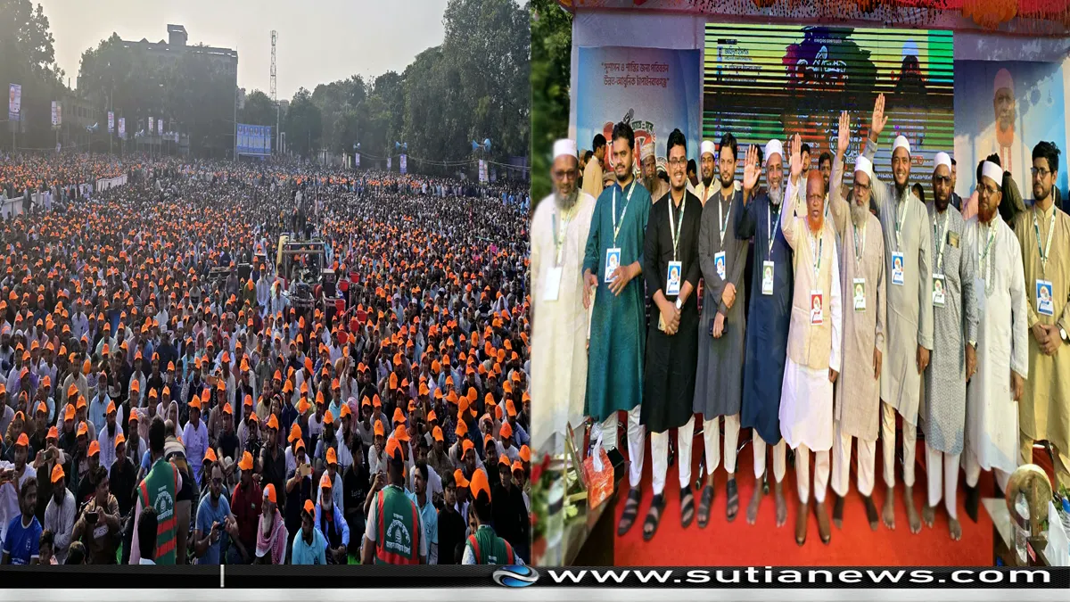 চাঁপাইনবাবগঞ্জে জামায়াতের ঐক্যবদ্ধ সমাবেশ, পরিবর্তনের আহ্বান