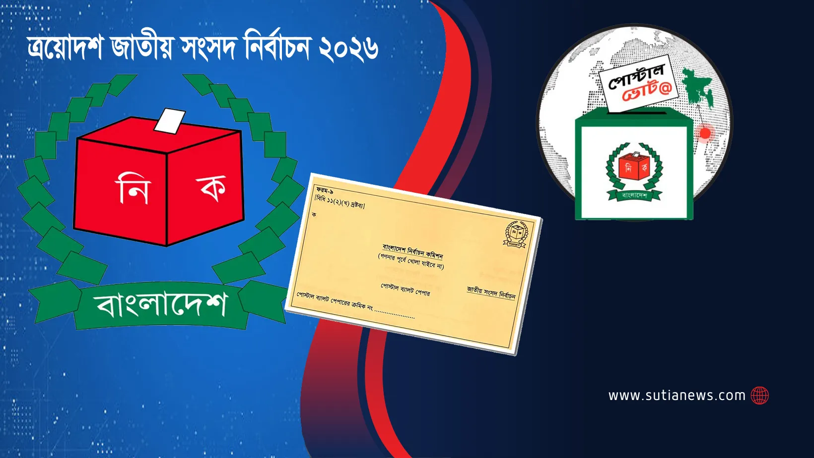 নির্বাচনে ভোট দিতে ৬ লাখ ৭৭ হাজার  ব্যালট পাঠিয়েছে প্রবাসীদের