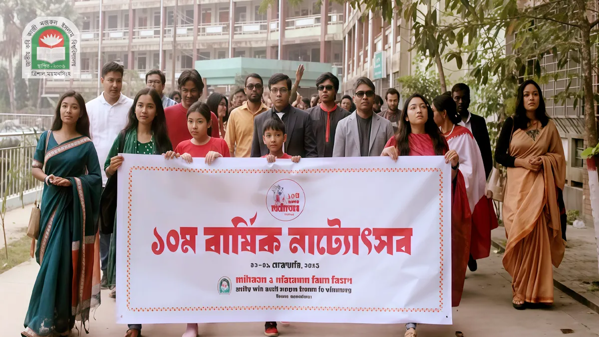 নজরুল বিশ্ববিদ্যালয়ে সাত দিনব্যাপী নাট্যোৎসব শুরু